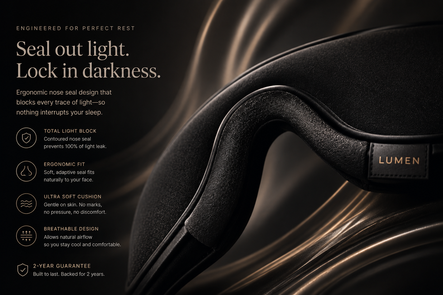 LUMEN™ Luxury Sleep Mask