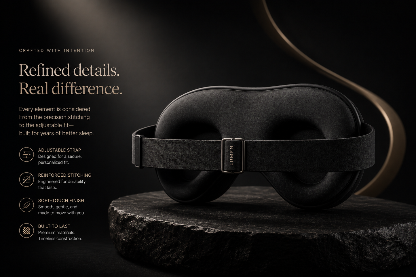 LUMEN™ Luxury Sleep Mask