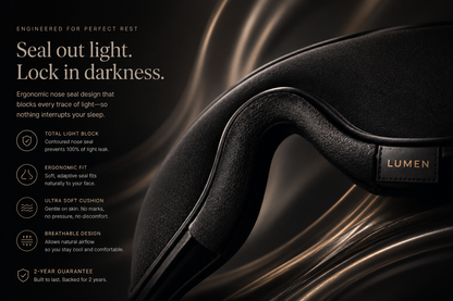 LUMEN™ Luxury Sleep Mask