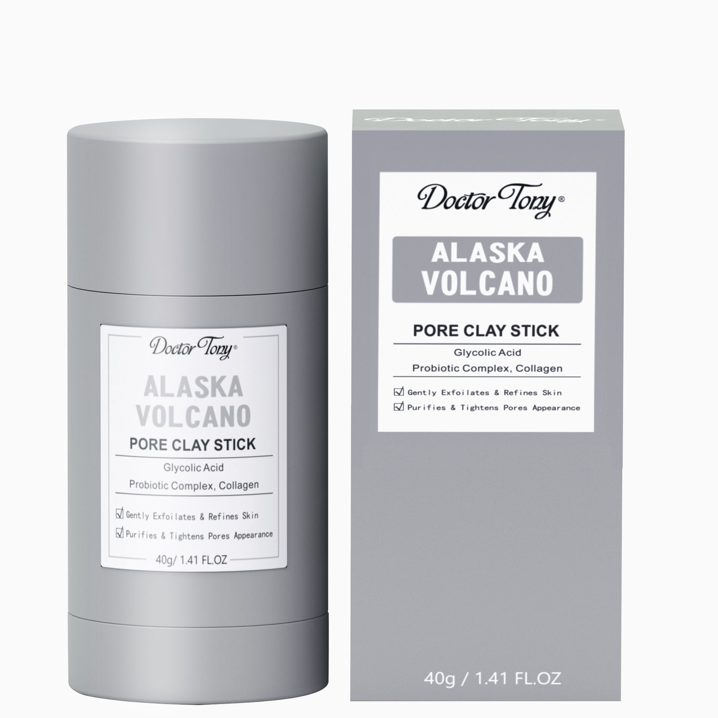 Doctor Tony Volcano Clay Stick - Wholesale English Packaging