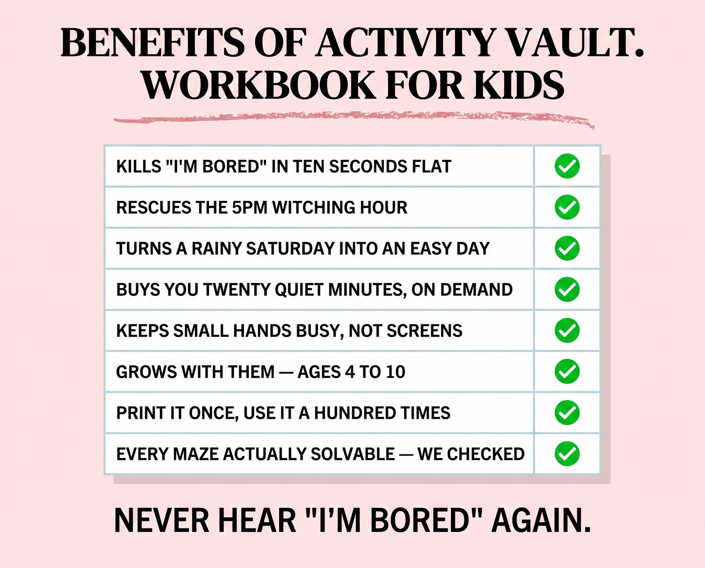 The Activity Vault — 154 Print-Anytime Activities